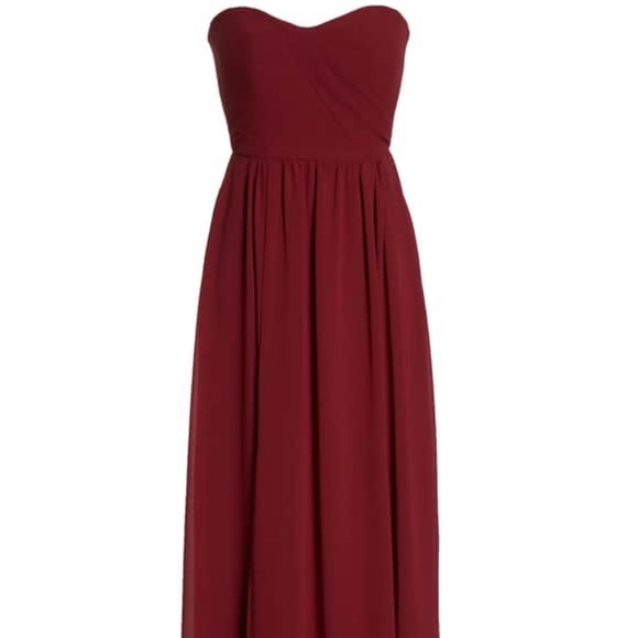 Social Bridesmaids Dresses & Skirts - SOCIAL BRIDESMAIDS | Strapless Georgette Dress